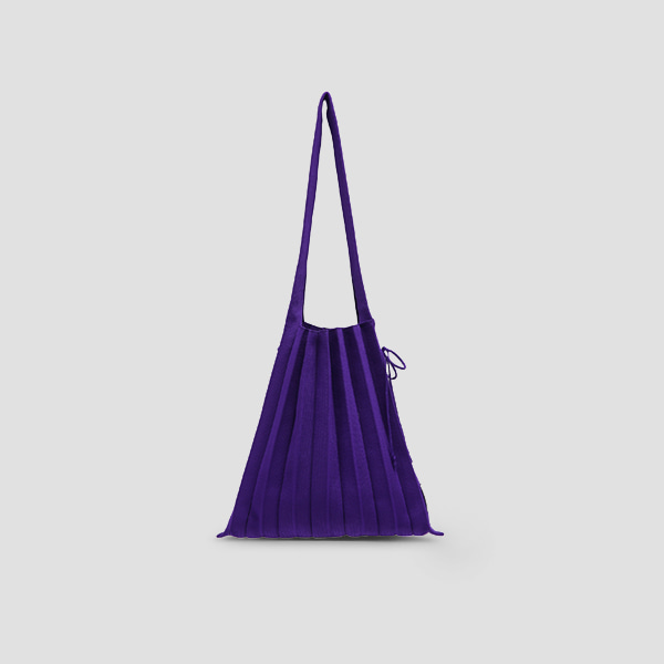 [Out of Stock] Lucky Pleats Knit M Ultra Violet