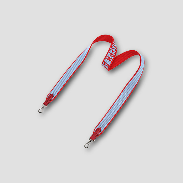 Colorful Logo Strap Lucky Red