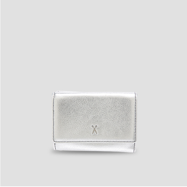 Easypass 3 Folded Wallet Pearl Silver