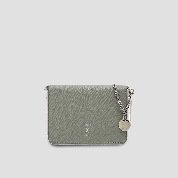 Easypass OZ Card Wallet With Chain Gravity Grey