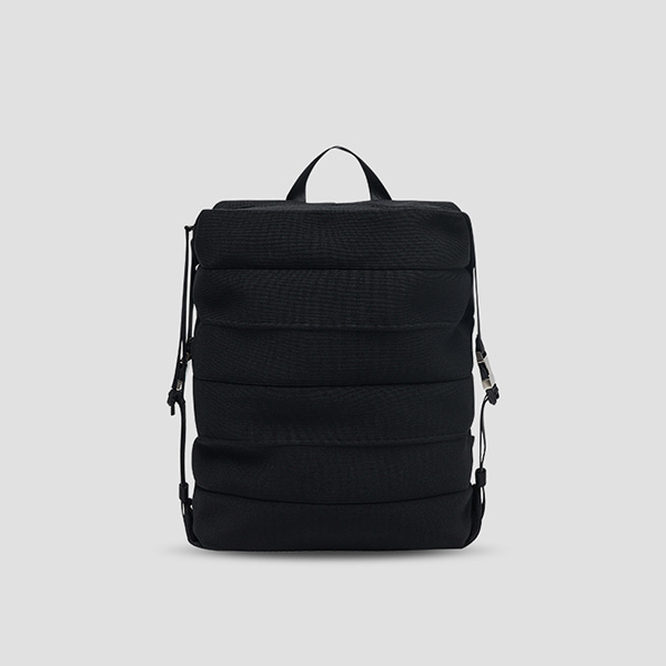 [Pre-order 4,November] Lucky Pleats Knit Backpack M Rich Black