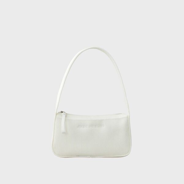 [6/13 Pre-Order] LPK Arton Knit Shoulder Bag S Starry Milky White